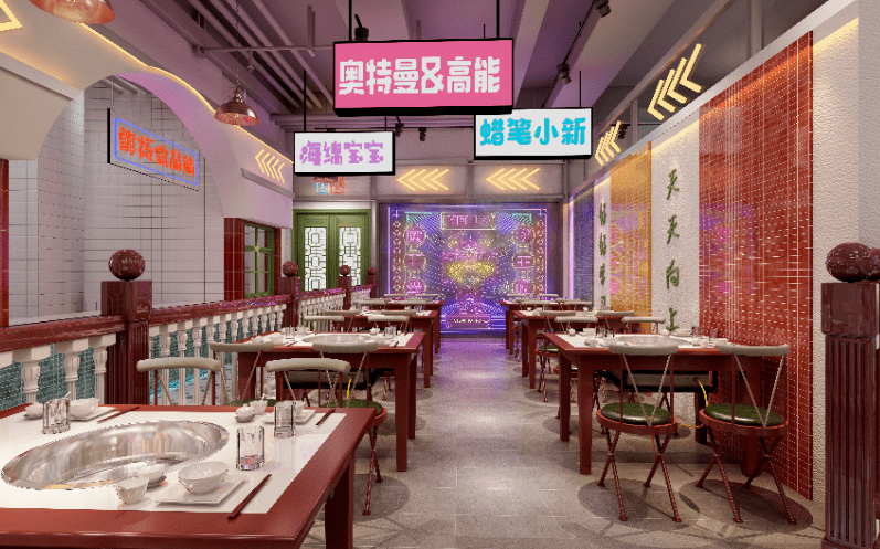 火锅店设计好后能在抖音上火
