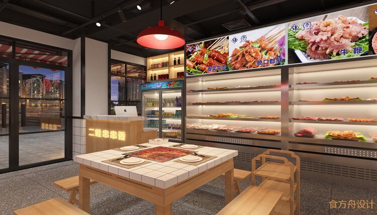 重庆火锅店装修之老火锅店面装修设计要点