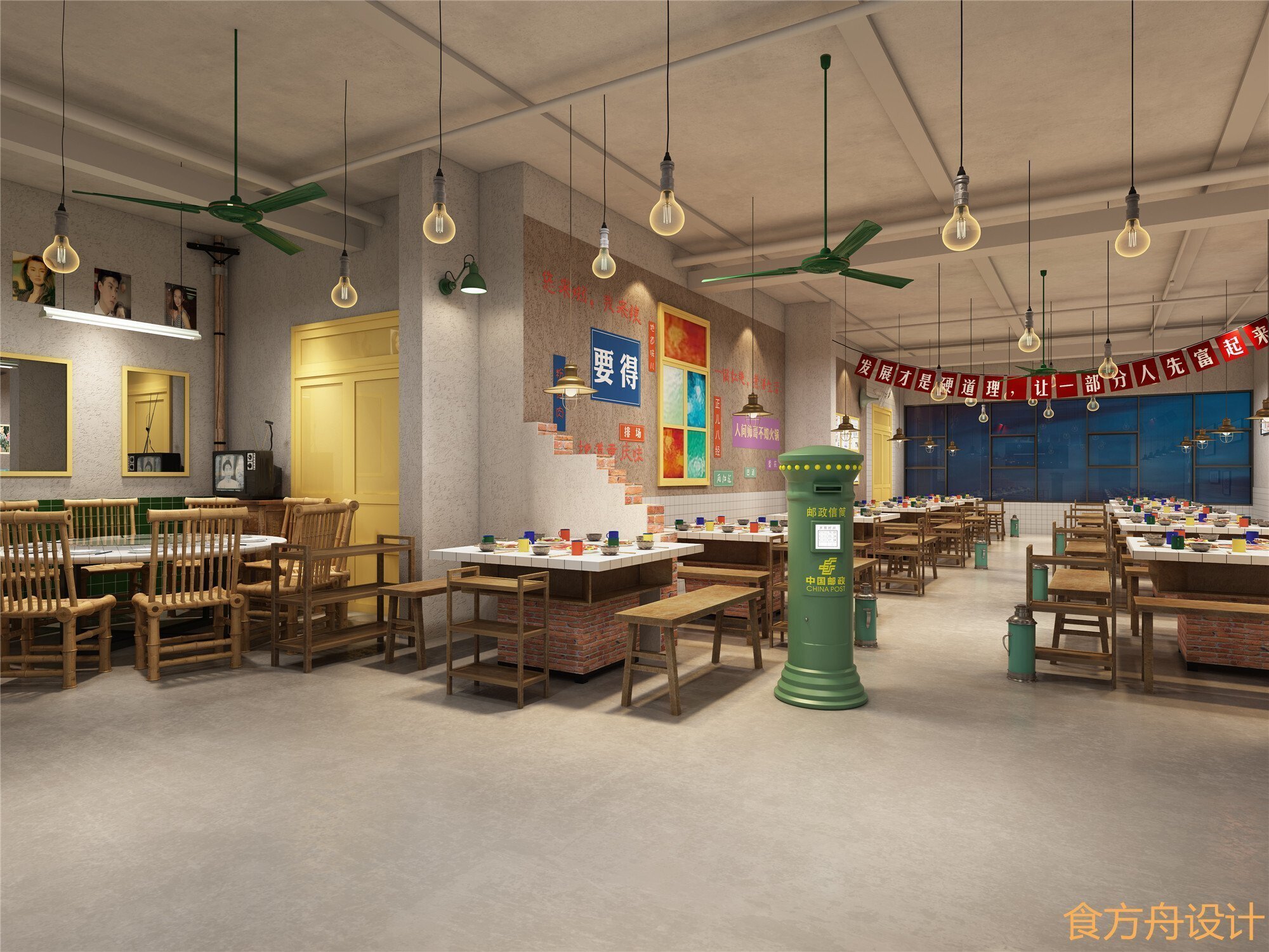 重庆餐饮装修设计中如何合理布局餐厅家具