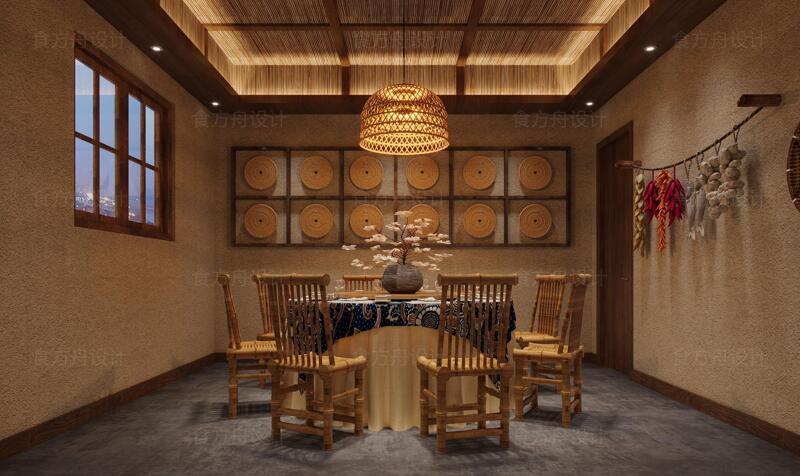 农家风火锅店