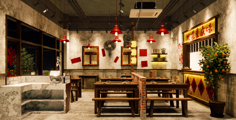 市井风火锅店（谢二妹重庆老火锅）